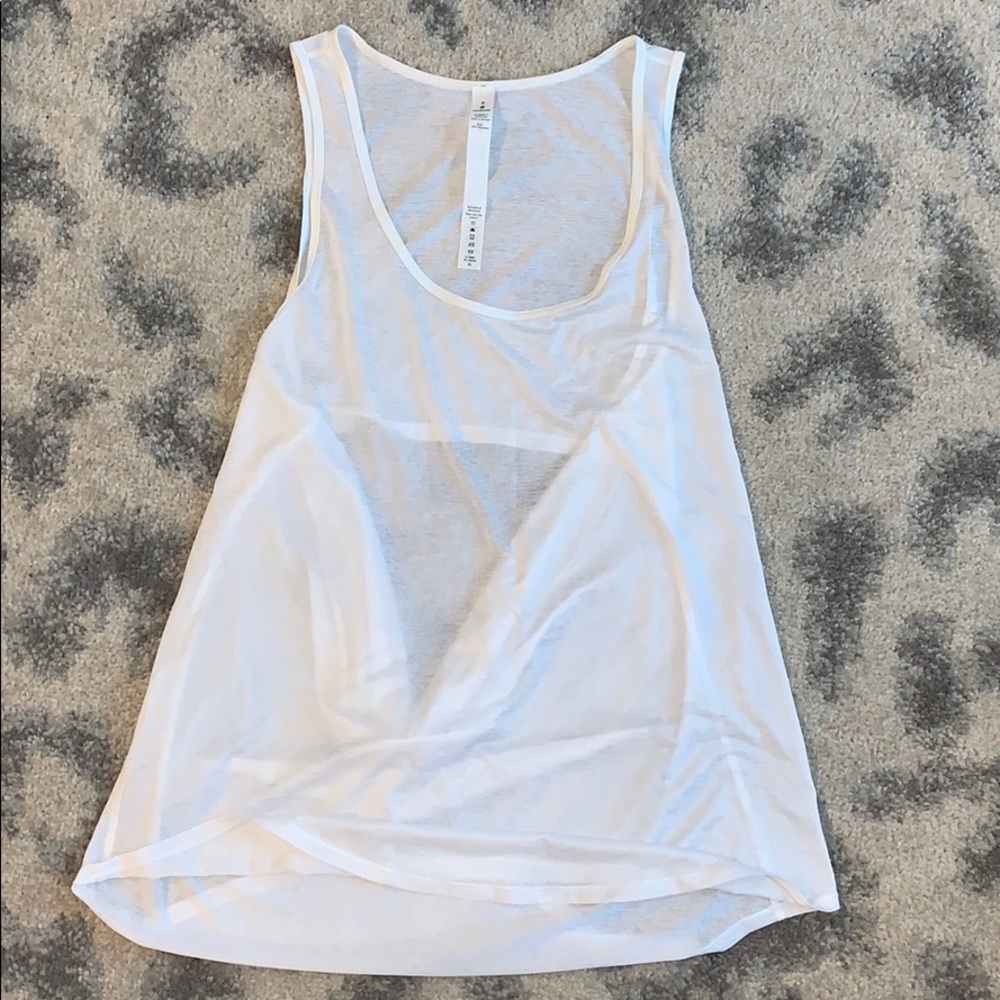 Lululemon open back tank